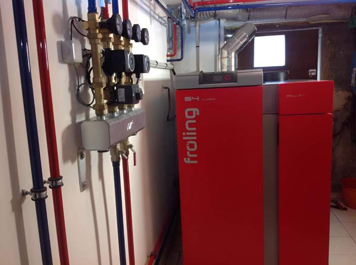 Projet installation chauffage Gray