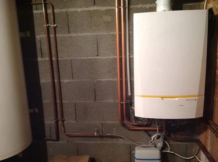 Installation système de chauffage Gray