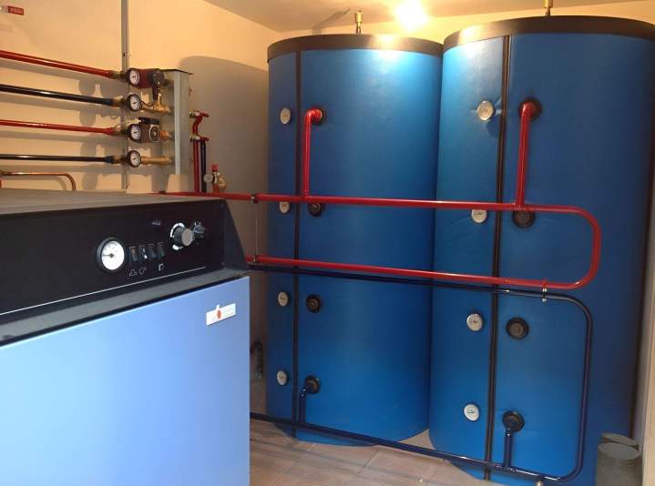 Installation système de chauffage Gray